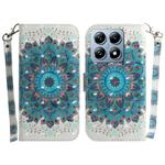 For Xiaomi 14T 3D Colored Flip Leather Phone Case(Peacock Wreath)