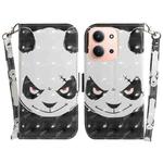 For Redmi 15C 4G 173.1mm / 15C 5G 173.1mm 3D Colored Flip Leather Phone Case(Angry Bear)