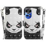 For Huawei nova 12 Pro 3D Colored Horizontal Flip Leather Phone Case(Angry Bear)