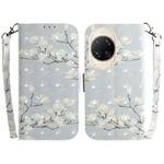 For Huawei nova 14 Ultra 3D Colored Horizontal Flip Leather Phone Case(Magnolia)