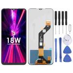 For itel Vision 3 OEM LCD Screen with Digitizer Full Assembly