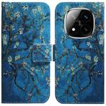For Redmi Note 14 Pro / Note 14 Pro+ 5G Coloured Drawing Flip Leather Phone Case(Apricot)