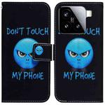 For Xiaomi 15 Coloured Drawing Flip Leather Phone Case(Anger)