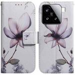 For Xiaomi 15 Coloured Drawing Flip Leather Phone Case(Magnolia)