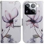 For Xiaomi 15 Pro Coloured Drawing Flip Leather Phone Case(Magnolia)