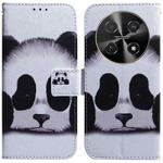 For Huawei nova 12i 4G Global Coloured Drawing Flip Leather Phone Case(Panda)