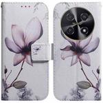 For Huawei nova 12i 4G Global Coloured Drawing Flip Leather Phone Case(Magnolia)