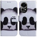 For Huawei nova 12 Coloured Drawing Flip Leather Phone Case(Panda)