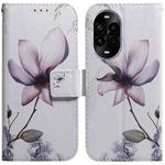 For Huawei nova 13 Pro Coloured Drawing Flip Leather Phone Case(Magnolia)