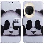 For Huawei nova 14 Ultra Coloured Drawing Flip Leather Phone Case(Panda)