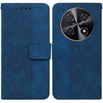 For Huawei nova 12i 4G Global Geometric Embossed Leather Phone Case(Blue)