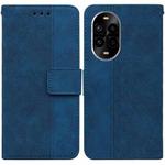 For Huawei nova 13 Pro Geometric Embossed Leather Phone Case(Blue)