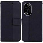 For Huawei nova 13 Pro Geometric Embossed Leather Phone Case(Black)