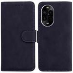 For Huawei nova 13 Pro Skin Feel Pure Color Flip Leather Phone Case(Black)