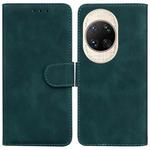 For Huawei nova 14 Ultra Skin Feel Pure Color Flip Leather Phone Case(Green)