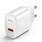 Yesido YC66 PD 18W USB Fast Charger, Specification:EU Plug(White)