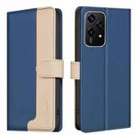 For Honor 200 Lite Global Color Matching RFID Anti-theft Leather Phone Case(Blue)