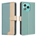 For Honor 400 Lite Color Matching RFID Anti-theft Leather Phone Case(Green)