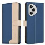 For Honor 400 Pro Global 160.8mm Color Matching RFID Anti-theft Leather Phone Case(Blue)