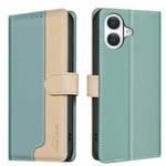 For iPhone 17 Color Matching RFID Anti-theft Leather Phone Case(Green)