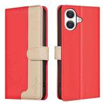 For iPhone 17 Color Matching RFID Anti-theft Leather Phone Case(Red)