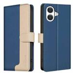For iPhone 17 Color Matching RFID Anti-theft Leather Phone Case(Blue)