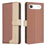 For iPhone 17 Air Color Matching RFID Anti-theft Leather Phone Case(Brown)