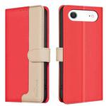 For iPhone 17 Air Color Matching RFID Anti-theft Leather Phone Case(Red)
