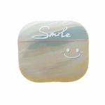 For AirPods 3 Smile Clouds Earbuds Box Frosted TPU Case(Green)