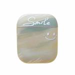 For AirPods 2 / 1 Smile Clouds Earbuds Box Frosted TPU Case(Green)