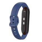 12mm Solid Color Silicone Watch Band(Midnight Blue)