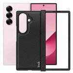 For Samsung Galaxy Z Fold7 5G imak Ruiyi Series Carbon Fiber PU + PC Phone Case