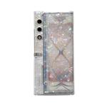 For Honor Magic V Purse Pearlescent Shell Texture Phone Case(Beige)