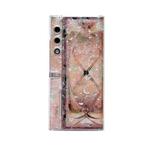 For Honor Magic V Purse Pearlescent Shell Texture Phone Case(Pink Green)