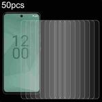 For HMD Atlas 50pcs 0.26mm 9H 2.5D Tempered Glass Film