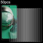 For HMD Pulse Pro 50pcs 0.26mm 9H 2.5D Tempered Glass Film