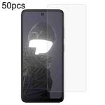 For HMD Fusion 50pcs 0.26mm 9H 2.5D Tempered Glass Film