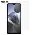 For HMD Aura 2 50pcs 0.26mm 9H 2.5D Tempered Glass Film