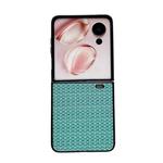 For Honor Magic V Flip Fantasy Weave Pattern Protective Phone Case(Green)