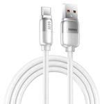 REMAX RC-C038 Capsule 1.2m 66W USB to Type-C PVC Fast Charging Cable(White)