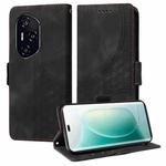 For Honor 400 Embossed Rhombus Starry Leather Phone Case(Black)
