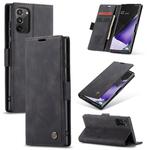 For Samsung Galaxy Note20 CaseMe Multifunctional Horizontal Flip Leather Case, with Card Slot & Holder & Wallet(Black)