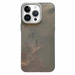 For iPhone 14 Pro Tinfoil Texture Diamond Lens Frame IMD Acrylic Phone Case(Black)