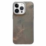 For iPhone 13 Pro Tinfoil Texture Diamond Lens Frame IMD Acrylic Phone Case(Black)