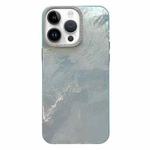 For iPhone 13 Pro Tinfoil Texture Diamond Lens Frame IMD Acrylic Phone Case(Green)