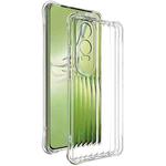 For OPPO K12x 5G IMAK Corrugated Texture Airbag TPU Phone Case(Transparent)