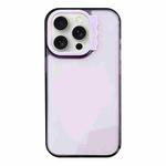 For iPhone 14 Pro Colorful Wavy Circle PC Hybrid TPU Phone Case(Purple)