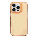 For iPhone 14 Pro Max Colorful Wavy Circle PC Hybrid TPU Phone Case(Orange)