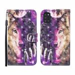 For Samsung Galaxy A31 3D Painted Pattern Horizontal Flip Leather Case with Holder & Wallet & Card slot & Lanyard(Wind Chime Wolf)