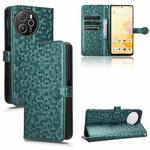 For Blackview Shark 8 Honeycomb Dot Texture Leather Phone Case(Green)